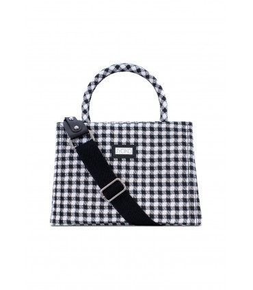 Bolsa - vista frontal Vichy