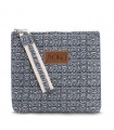 Clutch tasche - Vorderansicht Ethnic Blue