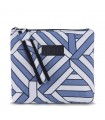 Bolso Clutch - Vista frontal Diamond Blue