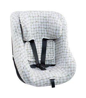 Joie Spin 360 e Nuna Rebl - Front View Picnic Vichy 2