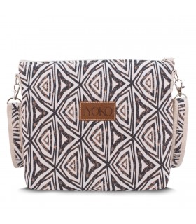 Crossbody bag - Front view Aztec