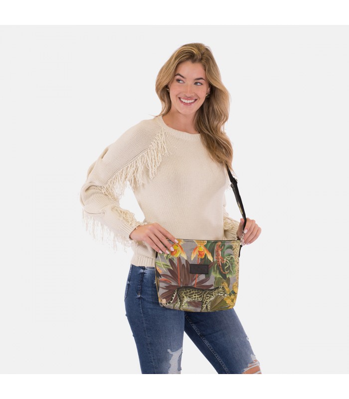 Bolsa Crossbody - Alta Costura Exótica Vista Frontal