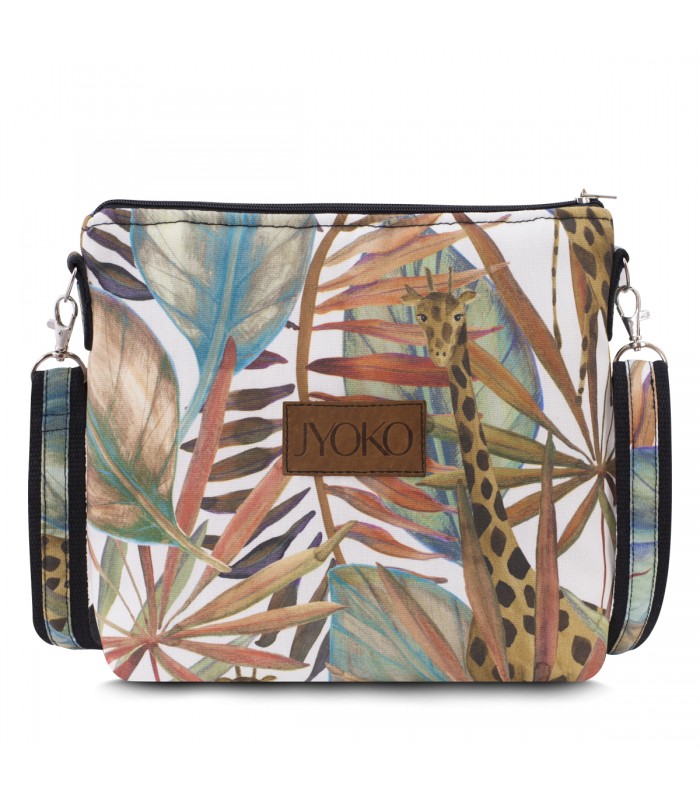 Crossbody bag - Front view Safari