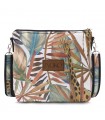 Crossbody bag - Front view Safari