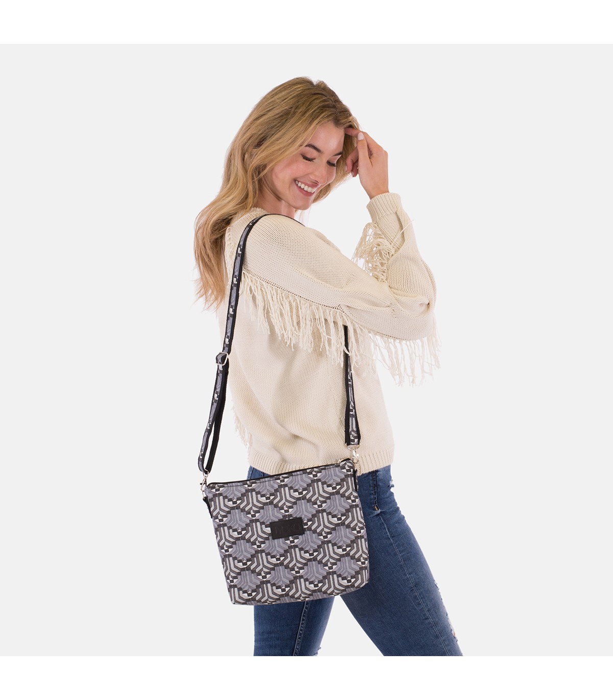 Crossbody bag - Use view with model Pangea