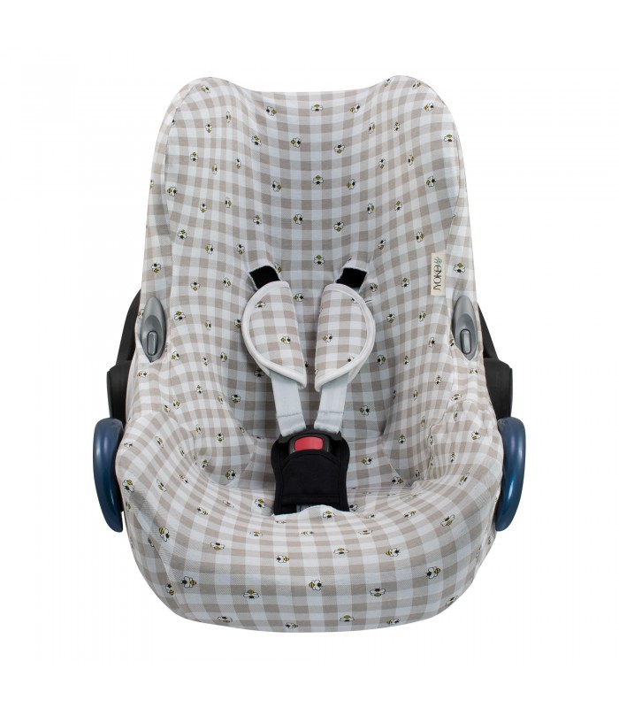 Maxi cosi Cabriofix, City mini e Inglesina - Vista frontal Piquenique Vichy