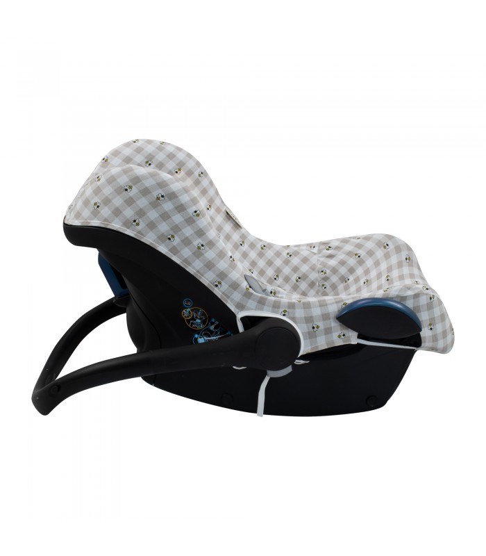 Maxi cosi Cabriofix, City mini e Inglesina - Picnic Vichy vista lateral