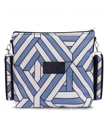 Crossbody bag - Front view Diamond Blue