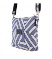 Crossbody bag - Perspective view Diamond Blue