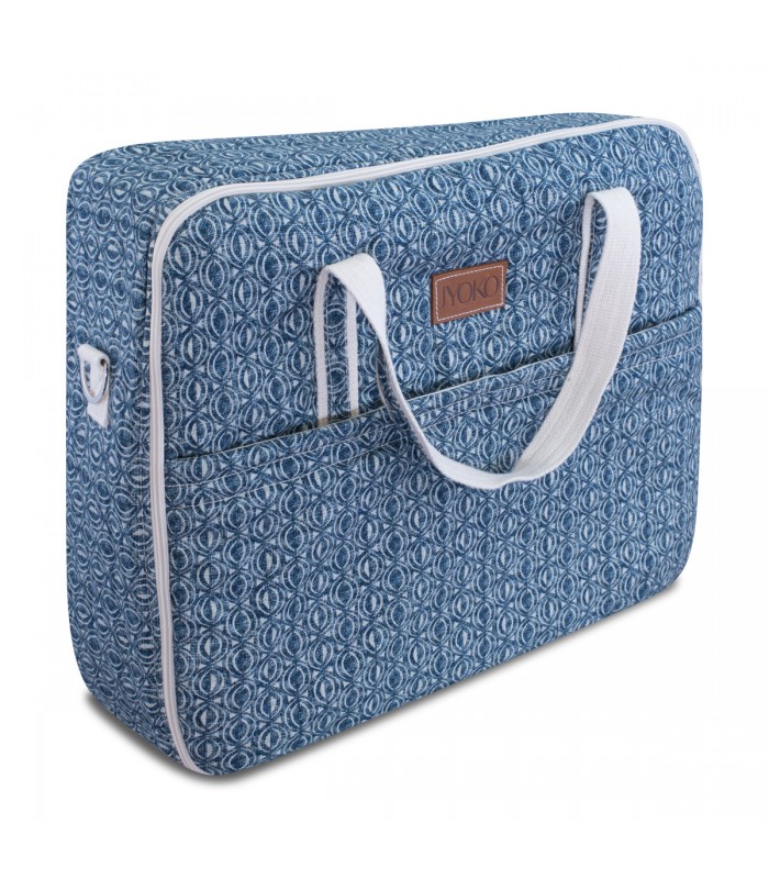 Valise - Vue de face Ethnic Blue