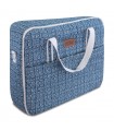 Suitcase - Perspective view Ethnic Blue