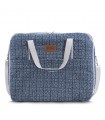 Suitcase - Front view Ethnic Blue