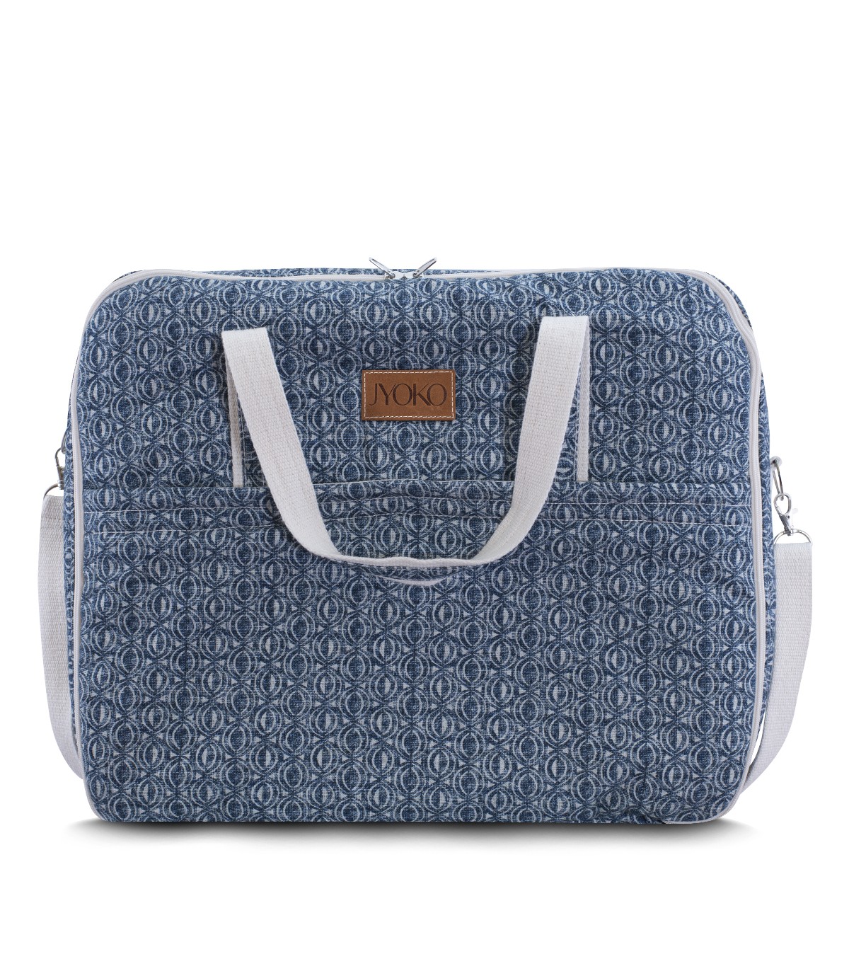 Suitcase - Front view Ethnic Blue