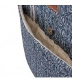 Detail des Taschenverschlusses Ethnic Blue