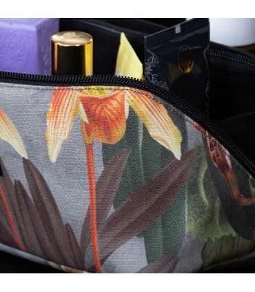 Borsa da toilette con scomparti multipli antimacchia Exotic Couture - 4