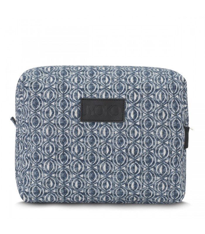 Borsa da toilette - Vista frontale Ethnic Blue