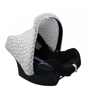 Maxi cosi portabebés - Vista lateral Picnic Vichy 2