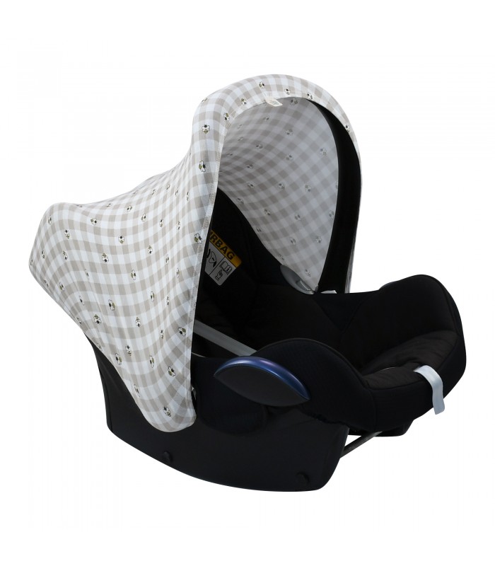 Porta-bebé Maxi cosi - vista lateral Picnic Vichy