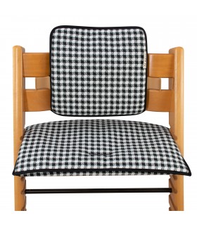 Définir 3 coussins évolutifs pour Trona Stokke Tripp Trapp - Vichy Front View 2