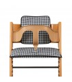 Set 3 evolutionary cushions for Trona Stokke tripp trapp - Vichy front view