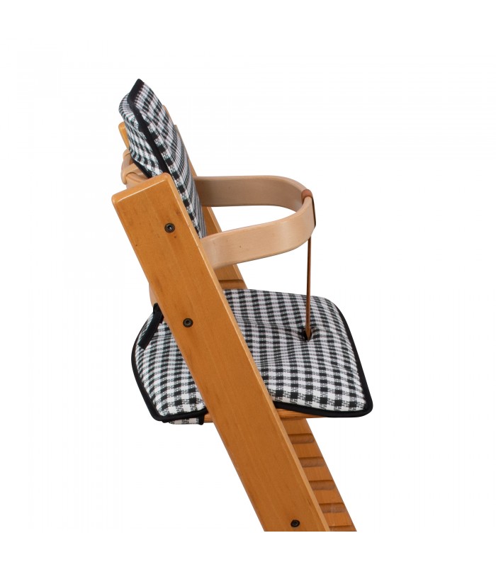 Définir 3 coussins évolutifs pour Trona Stokke Tripp Trapp - Vichy View latérale