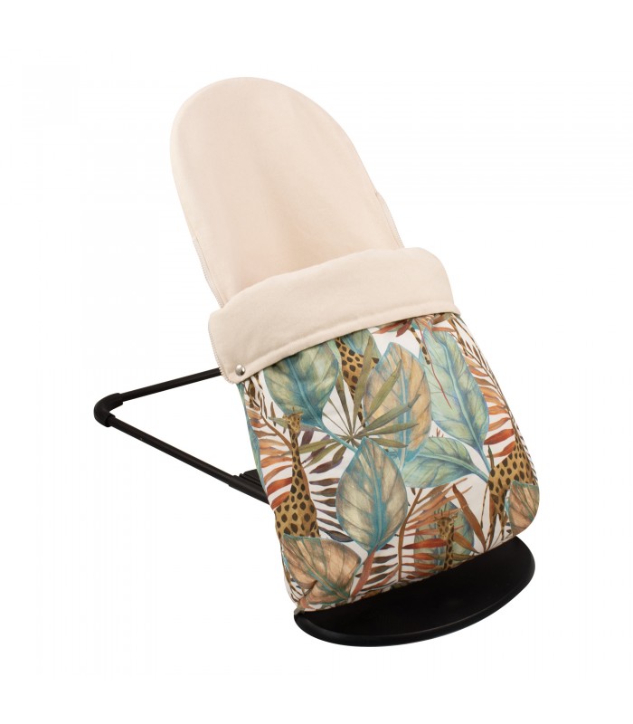 Babybjorn Cotton Rammmap - safari View Front