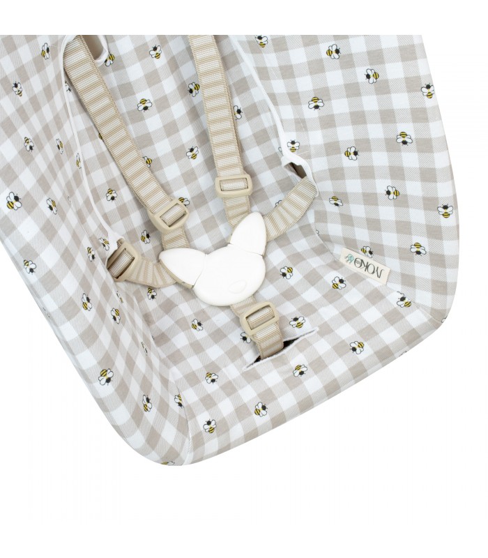 Stokke tripp trapp - Picnic Vichy safety straps