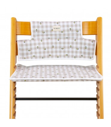 Vista frontal sin retenedor Picnic Vichy