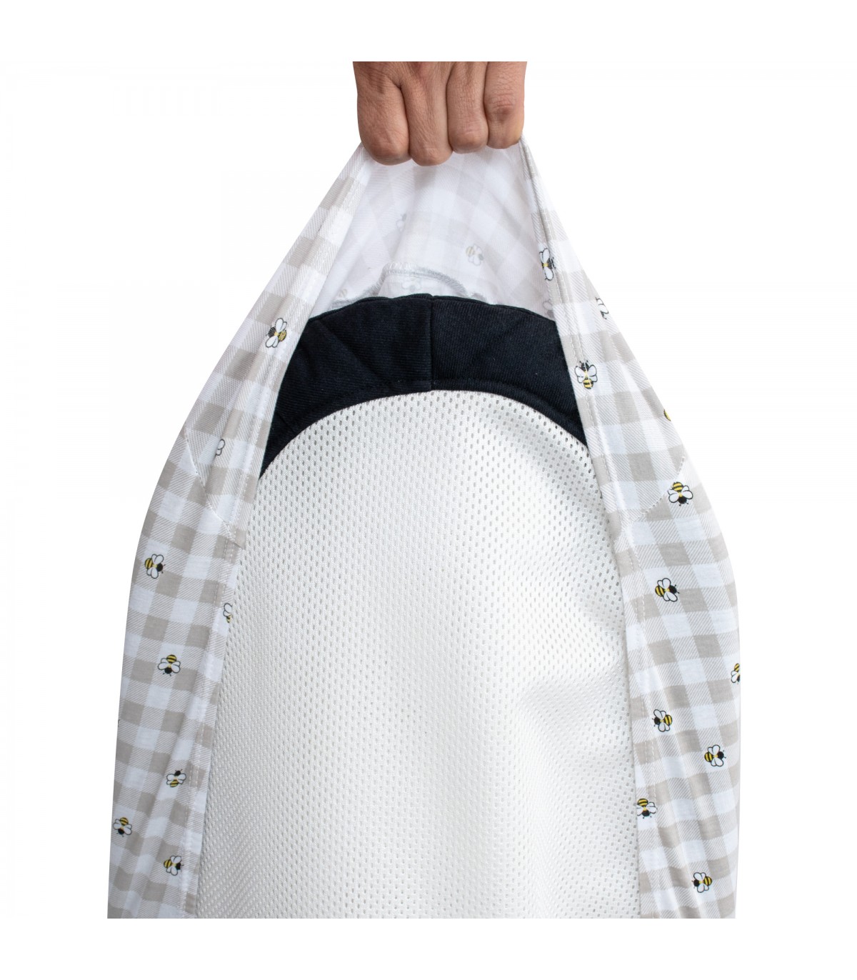 Housse de hamac babybjorn - Détail élastique Picnic Vichy