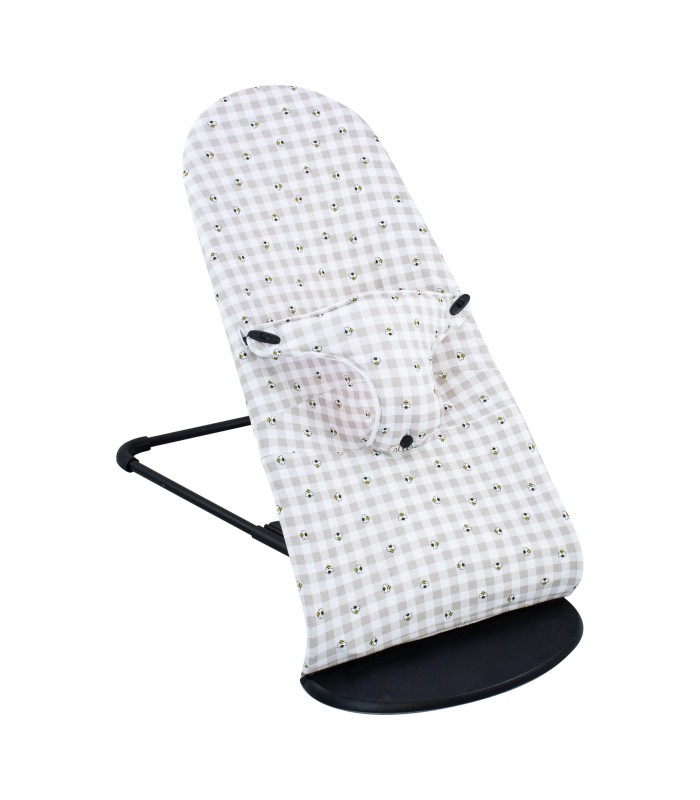 babybjorn hammock cover - Front view Picnic Vichy