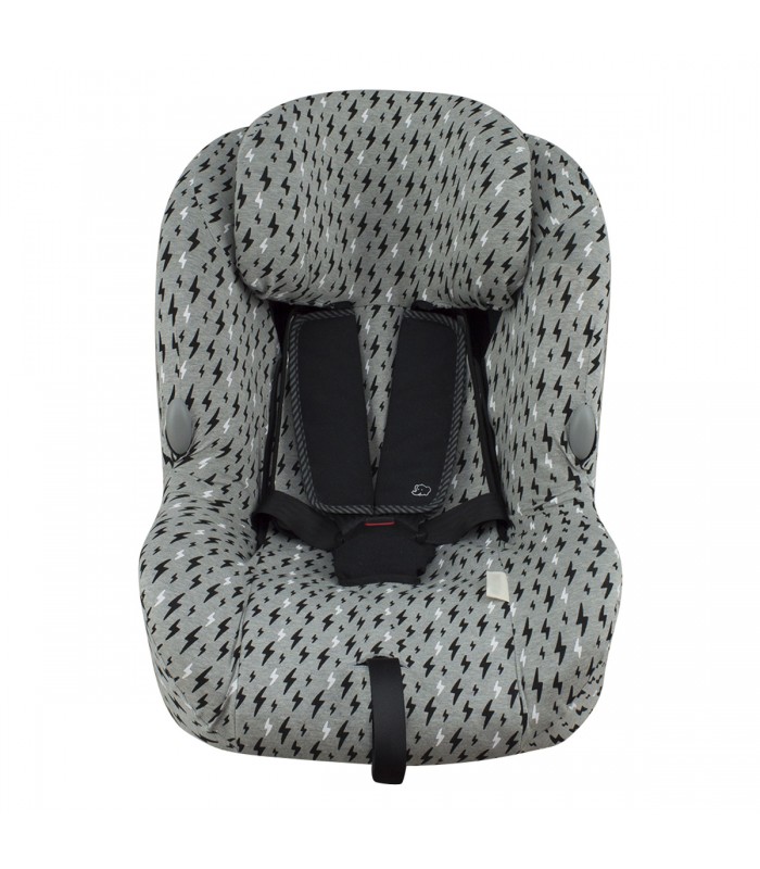 Baby Confort Milofix - Vista frontal Rayo Preto