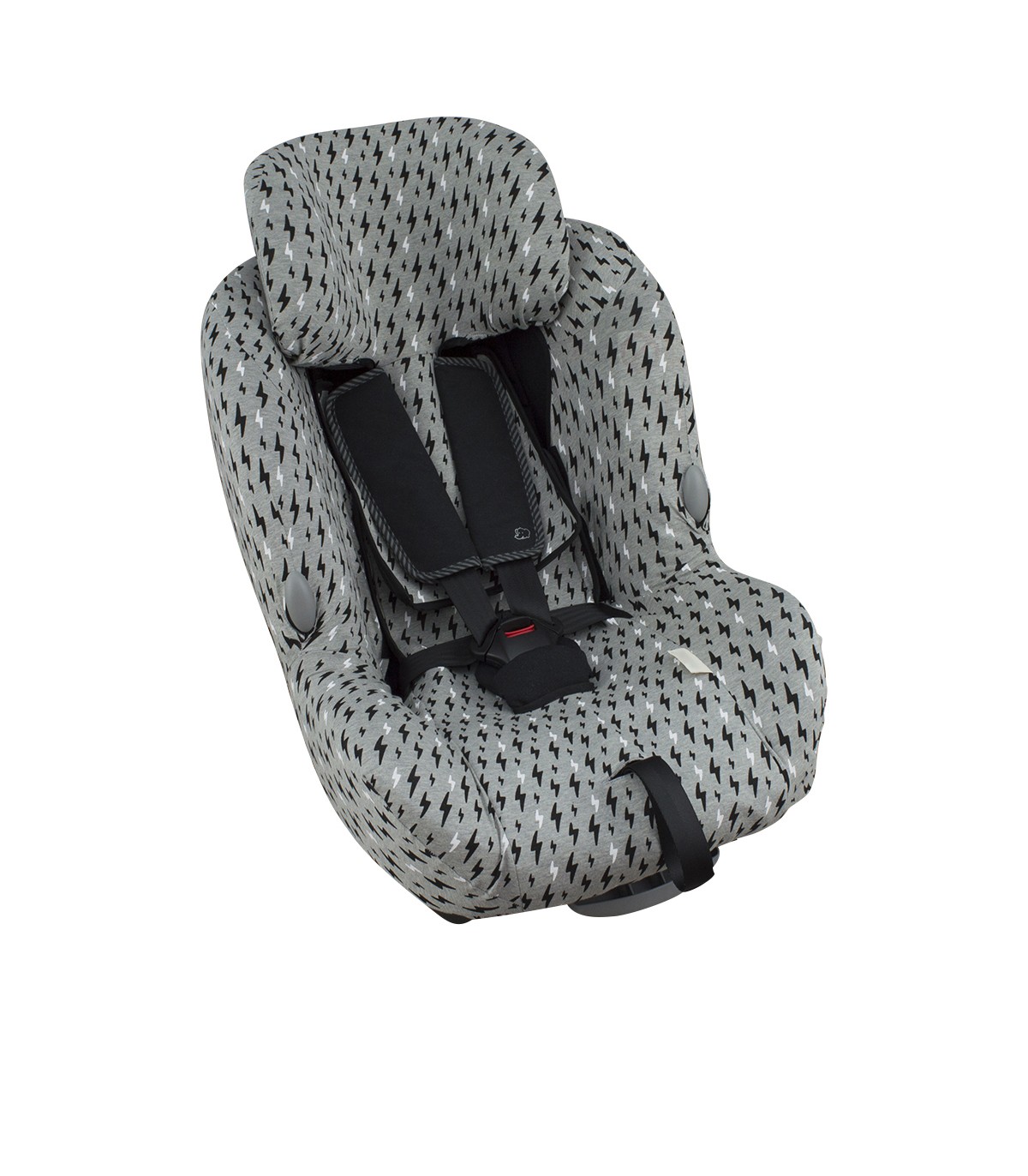 Bebe Confort Milofix - Vista 3/4 Black Rayo