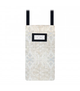 Bolsa acolchoada Mahal para celular - 1 2