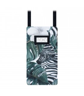 Borsa Portacellulare Imbottita Zebra - 1 2