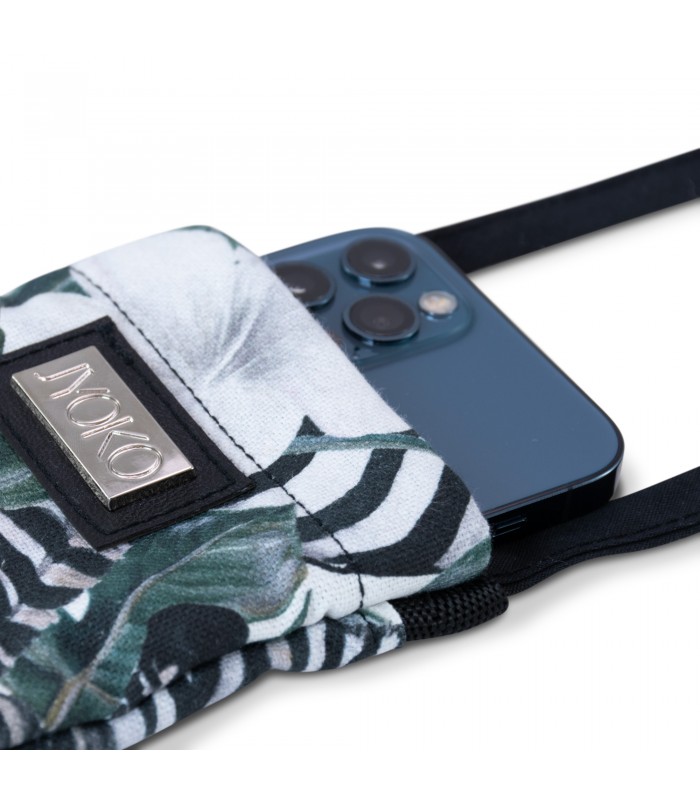 Bolsa acolchoada para celular Zebra - 5