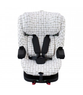 Jané Groowy Isize Sedie Cover - Front View Picnic Vichy Head 2