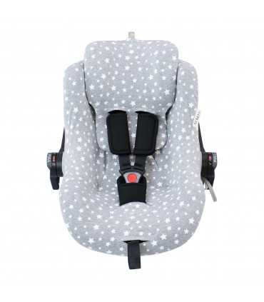 Funda para Portabebé Nest para Jané Groowy iSize - Vista Frontal White Star