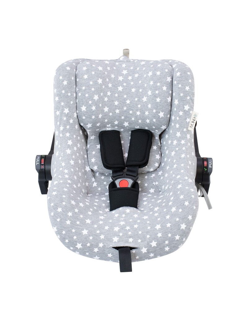 Funda para Portabebé Nest para Jané Groowy iSize - Vista Frontal White Star