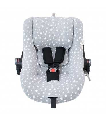 Funda para Portabebé Nest para Jané Groowy iSize - Vista Frontal White Star
