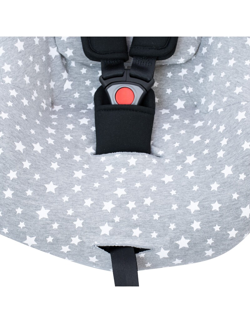 Funda para Portabebé Nest para Jané Groowy iSize - Detalle Inferior White Star