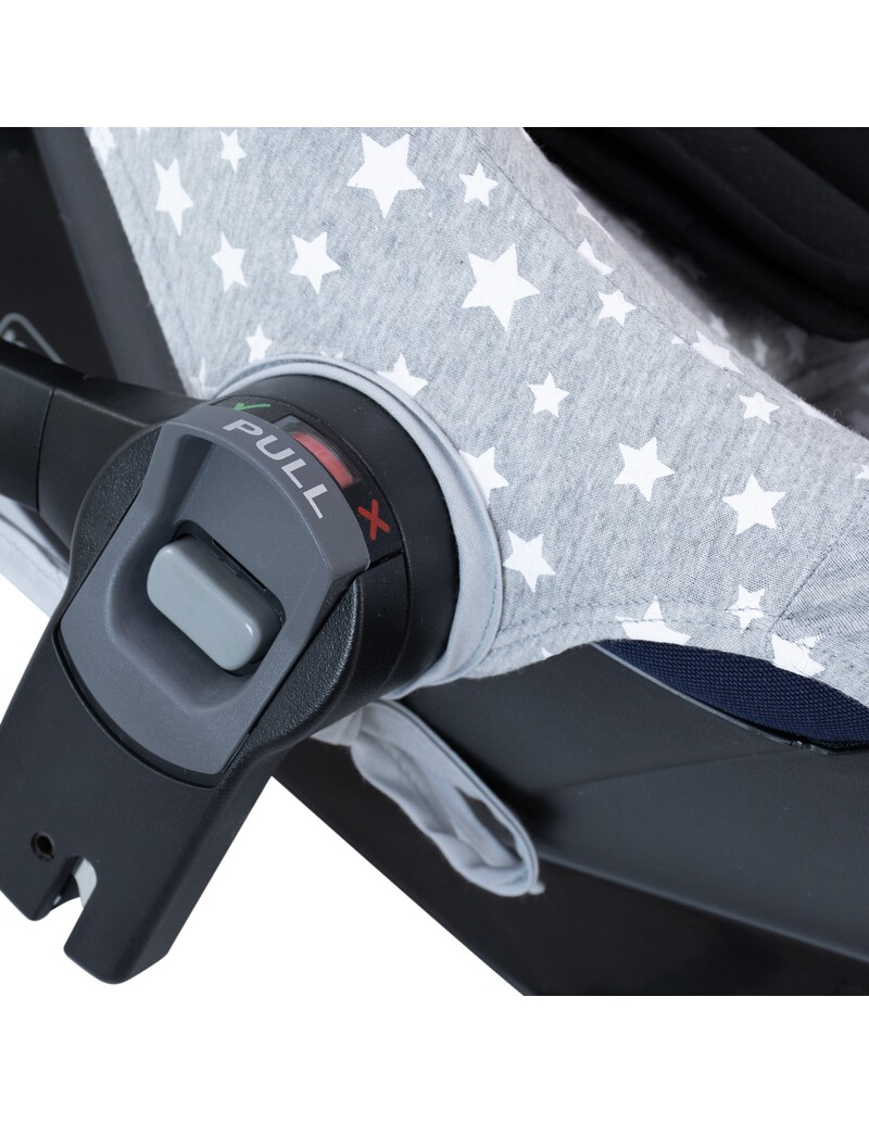 Funda para Portabebé Nest para Jané Groowy iSize - Detalle 3/4 White Star