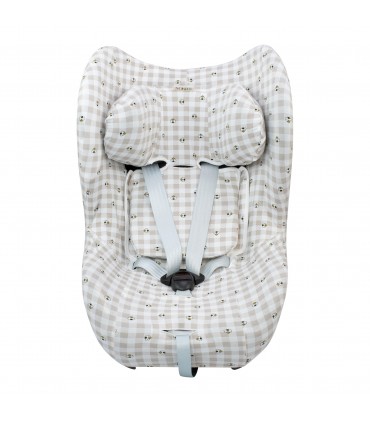 Cybex Sirona M2 e Gb Vaya I tamanho - Vista frontal Piquenique Vichy