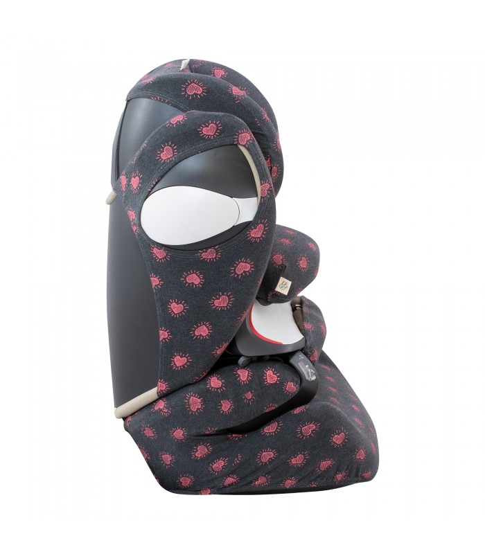 Cybex Pallas M-Fix and S-Fix-Flour Heart side view Cybex Pallas M-Fix and S-Fix-Flour Heart side view