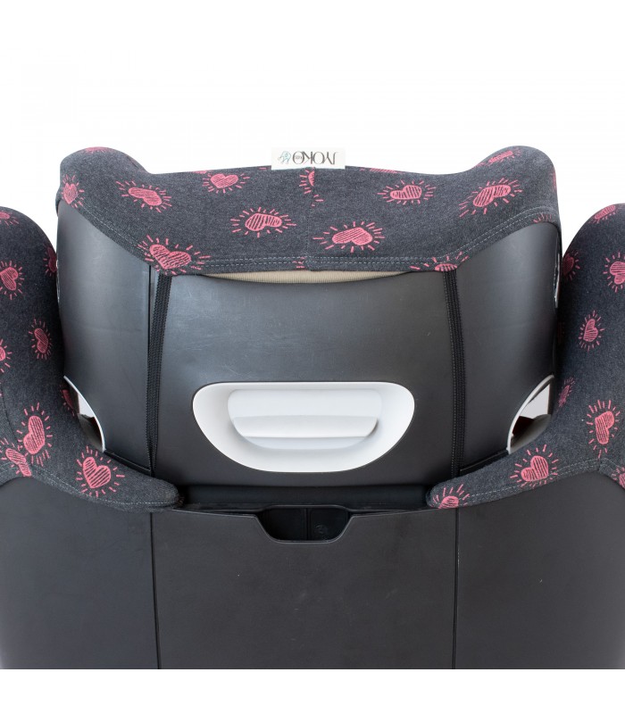 Cybex Pallas M-Fix y S-Fix - Vista trasera Flour Heart Cybex Pallas M-Fix y S-Fix - Vista trasera Flour Heart