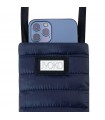 Borsa Portacellulare Imbottita Navy - 4