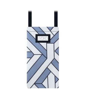 Bolso Acolchado para Móvil Diamond Blue - 1 2