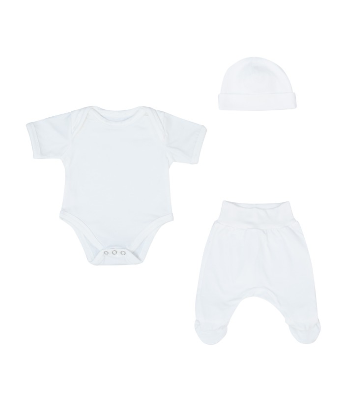 Conjunto básico de primeiro uso White Ivory - 1