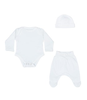 Conjunto primera puesta basico White Ivory - 1 2
