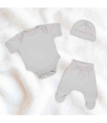 Conjunto básico creme para primeira utilização - 2