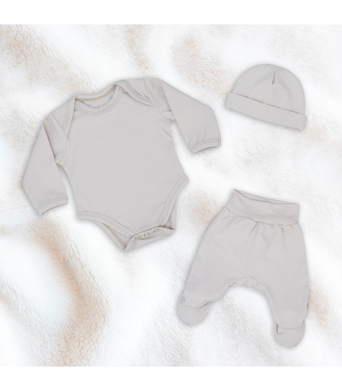 Conjunto básico creme para primeira utilização - 7